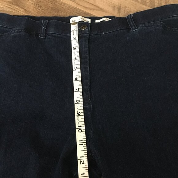 Northern Reflections Dark Blue Essential Slim Ankle Jeans - Picture 8 of 10